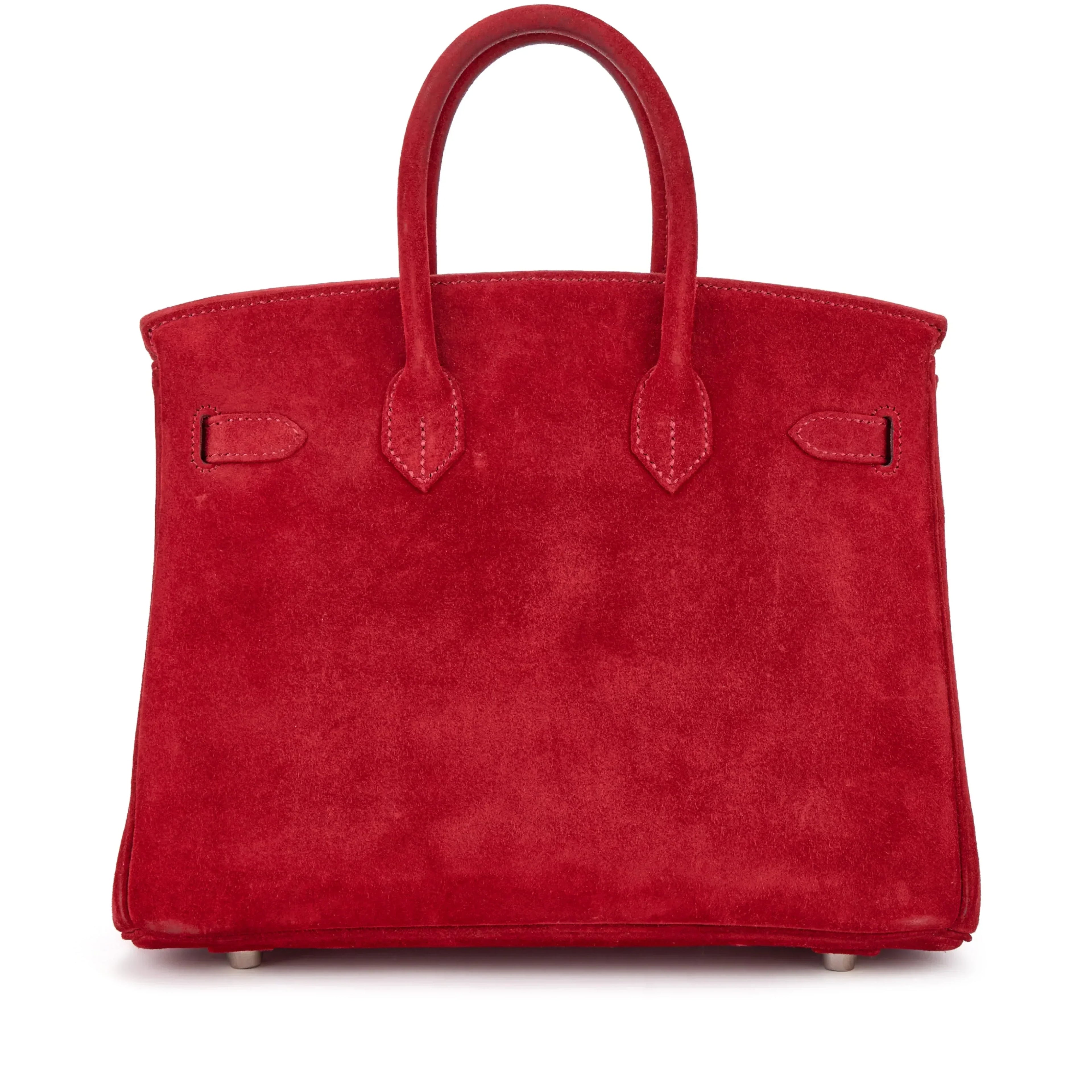 Birkin 25 Palladium Hardware Rouge Vif Doblis
