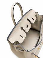 Birkin 25 Retourne in Trench Togo Leather (Gold Hardware)