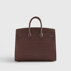Birkin 20 Alligator Havane Gold Hardware Matte