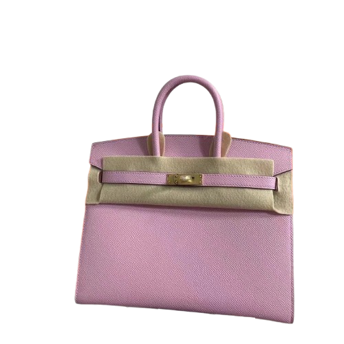 Birkin 25 Sellier Mauve Sylvestre Epsom Gold Hardware