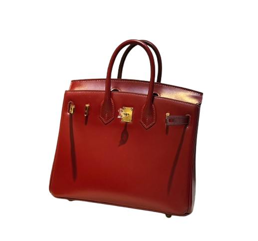 Birkin 25 Sellier in Rouge H Boxcalf Leather (Gold Hardware)