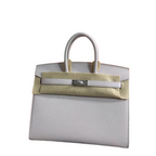 Hermès Birkin 25 Sellier Mauve Pale Epsom Silver Hardware