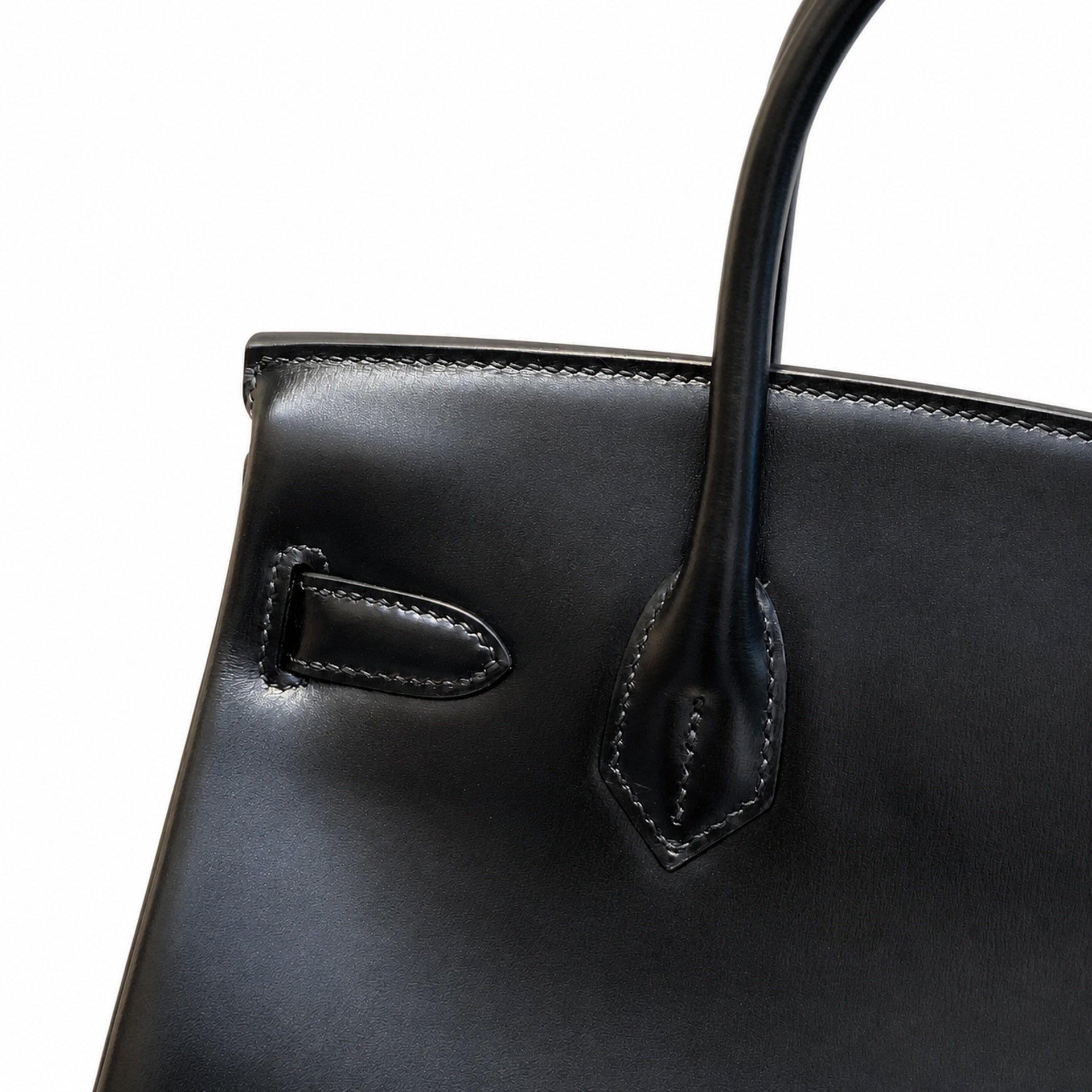 Rare Limited Edition Birkin 30cm So Black Total Matte-Hardware Luxury Tote