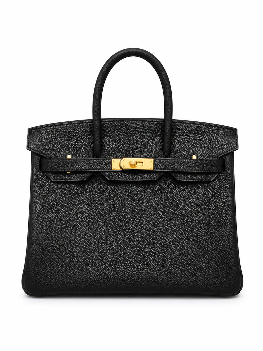 Birkin 30 Retourne in Noir Togo Leather (Gold Hardware)