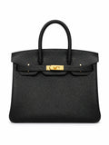 Birkin 30 Retourne in Noir Togo Leather (Gold Hardware)