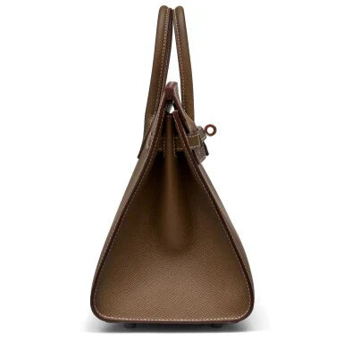 Etoupe Epsom Birkin 25 Sellier Palladium Hardware