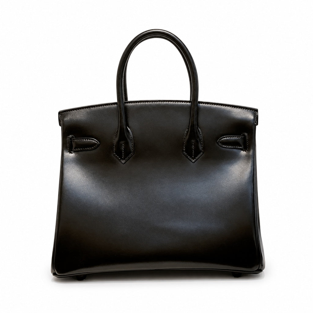 Rare Limited Edition Birkin 30cm So Black Total Matte-Hardware Luxury Tote