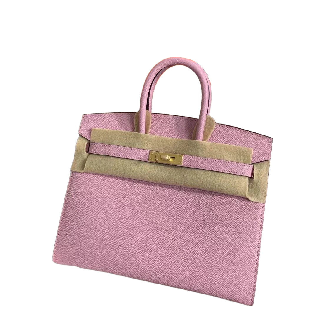 Birkin 25 Sellier Mauve Sylvestre Epsom Gold Hardware