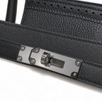 Birkin Ghillies 30 Total Black Leather Top-Handle Bag