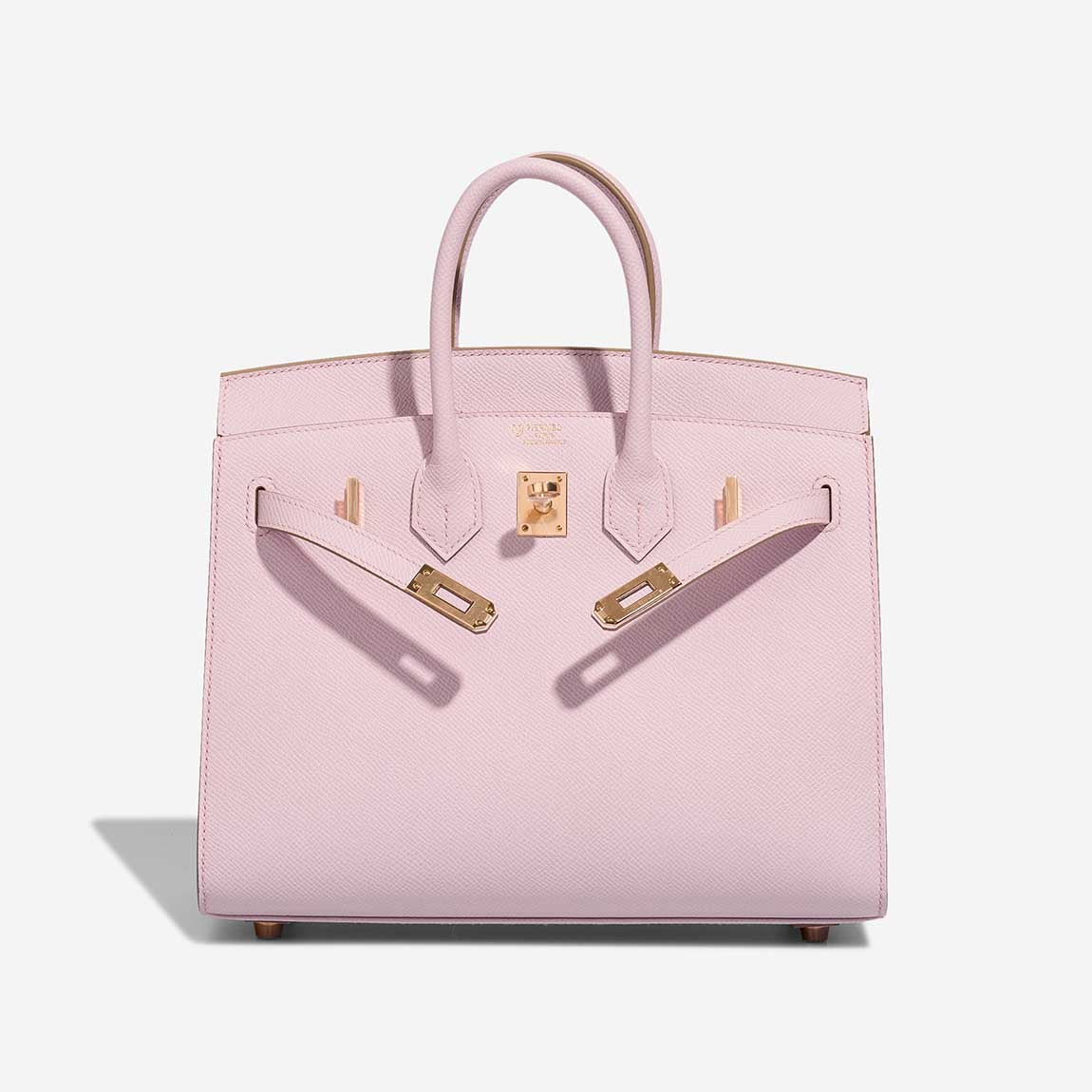 Birkin HSS 25 Epsom Mauve Pâle / Rose Sakura Golden Lock