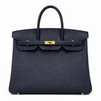 Birkin 30 Retourne in Etoupe Suede Grizzly with White Stitching (Gold Hardware)