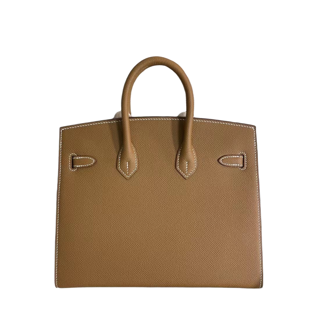 Birkin 25 Sellier 37 Gold Epsom Silver Hardware