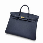 Birkin 30 Retourne in Etoupe Suede Grizzly with White Stitching (Gold Hardware)