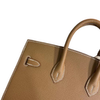 Birkin 25 Sellier 37 Gold Epsom Silver Hardware