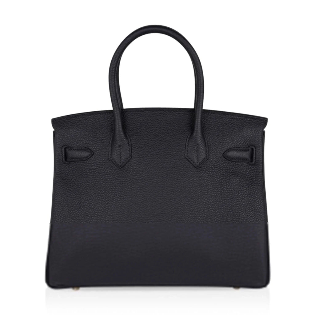 Birkin 30 Bag Black Togo Leather with Gold Hardware