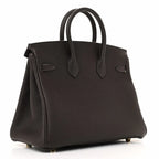 Birkin 25 Togo handbag is made of extremely soft calfskin
