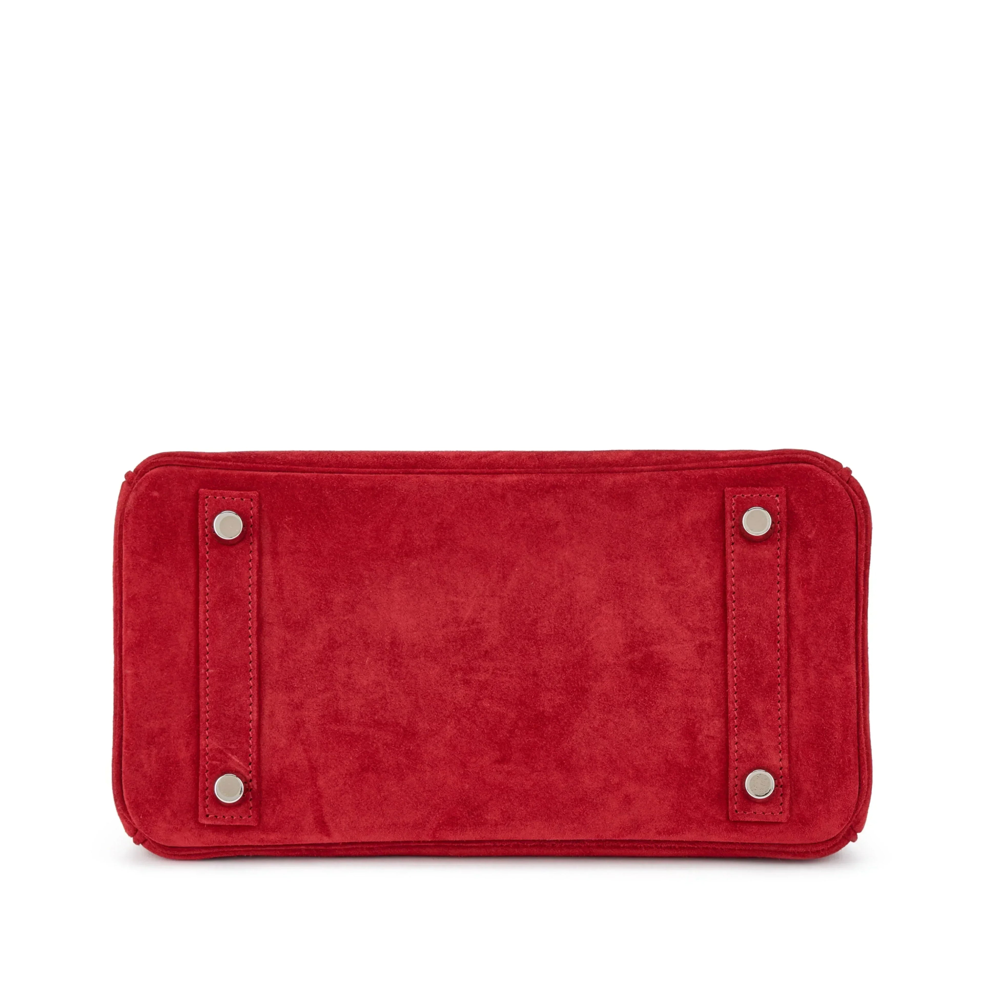 Birkin 25 Palladium Hardware Rouge Vif Doblis