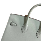 Birkin 25 Sellier Vert Fizz Epsom Silver Hardware