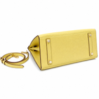 Birkin Style 25/30 Sellier in Lime Epsom Leather (Gold Hardware)