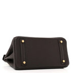 Birkin 25 Togo handbag is made of extremely soft calfskin