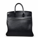 Birkin 40 Rock Sellier in Noir Swift Leather (Palladium Hardware)