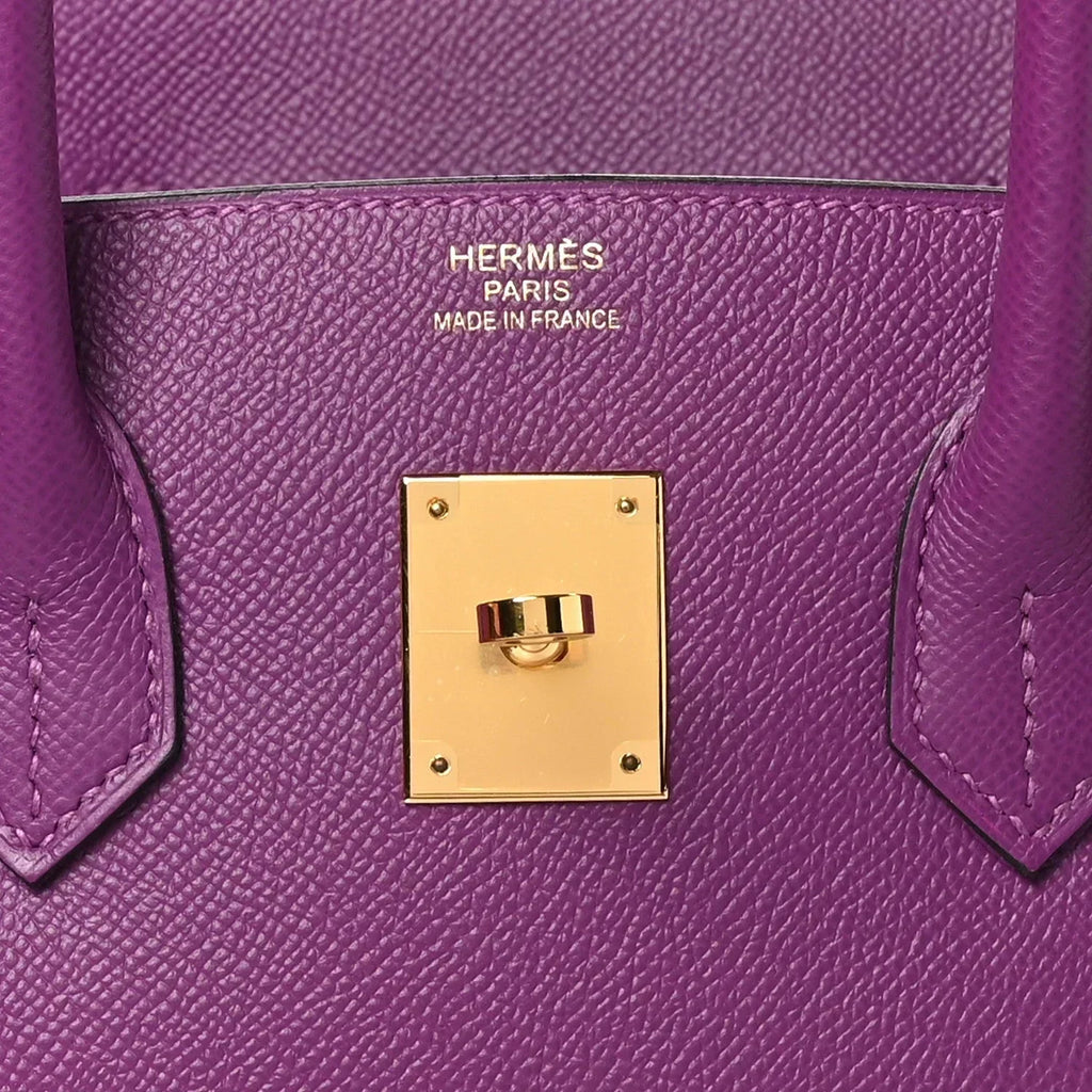 Birkin bag made of extremely Epsom Birkin 35 Anemone
