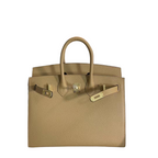 Birkin 25 Sellier 4B Biscuit Epsom Gold Hardware
