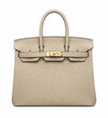 Birkin 25 Retourne in Trench Togo Leather (Gold Hardware)