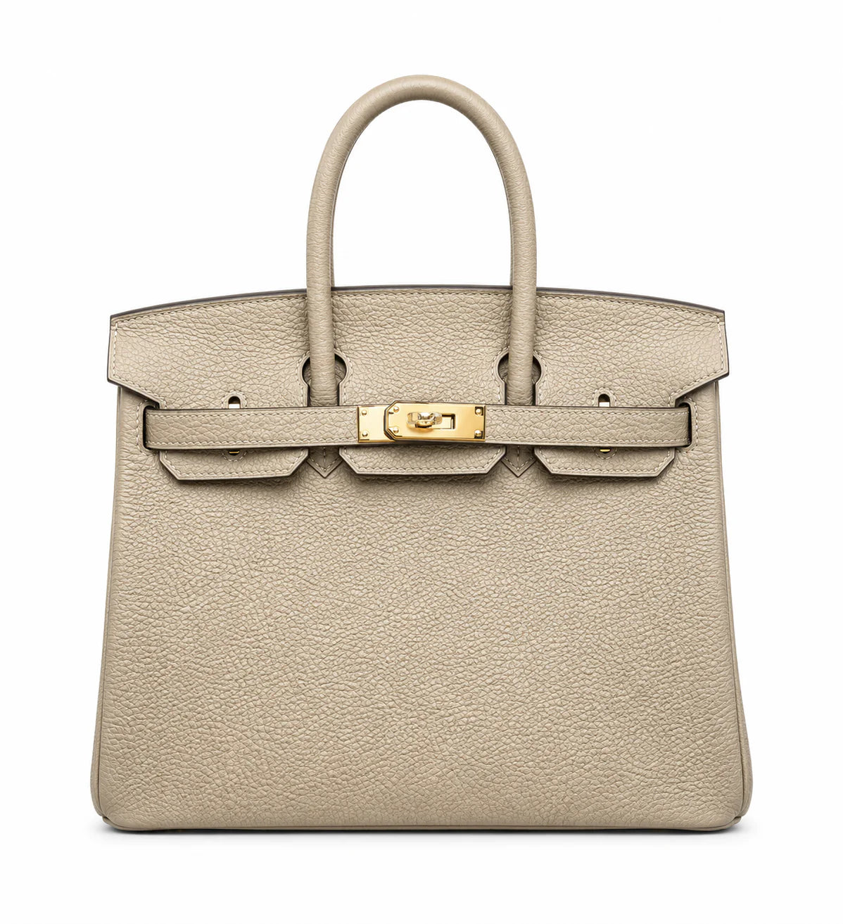 Birkin 25 Retourne in Trench Togo Leather (Gold Hardware)