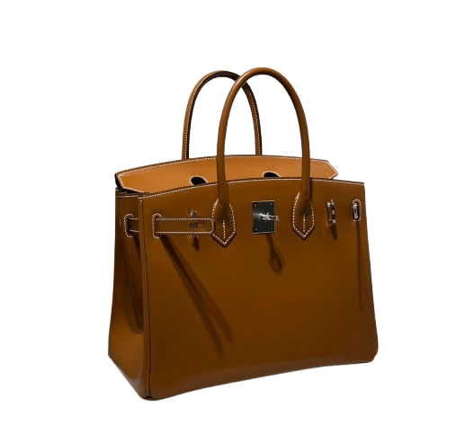 Birkin 30 Sellier in Gold Boxcalf Leather (Palladium Hardware)