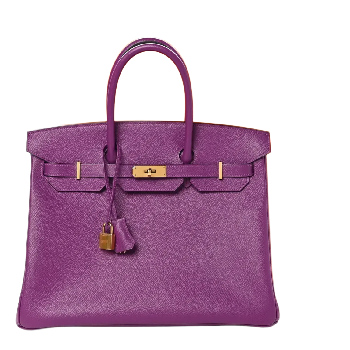 Birkin bag made of extremely Epsom Birkin 35 Anemone