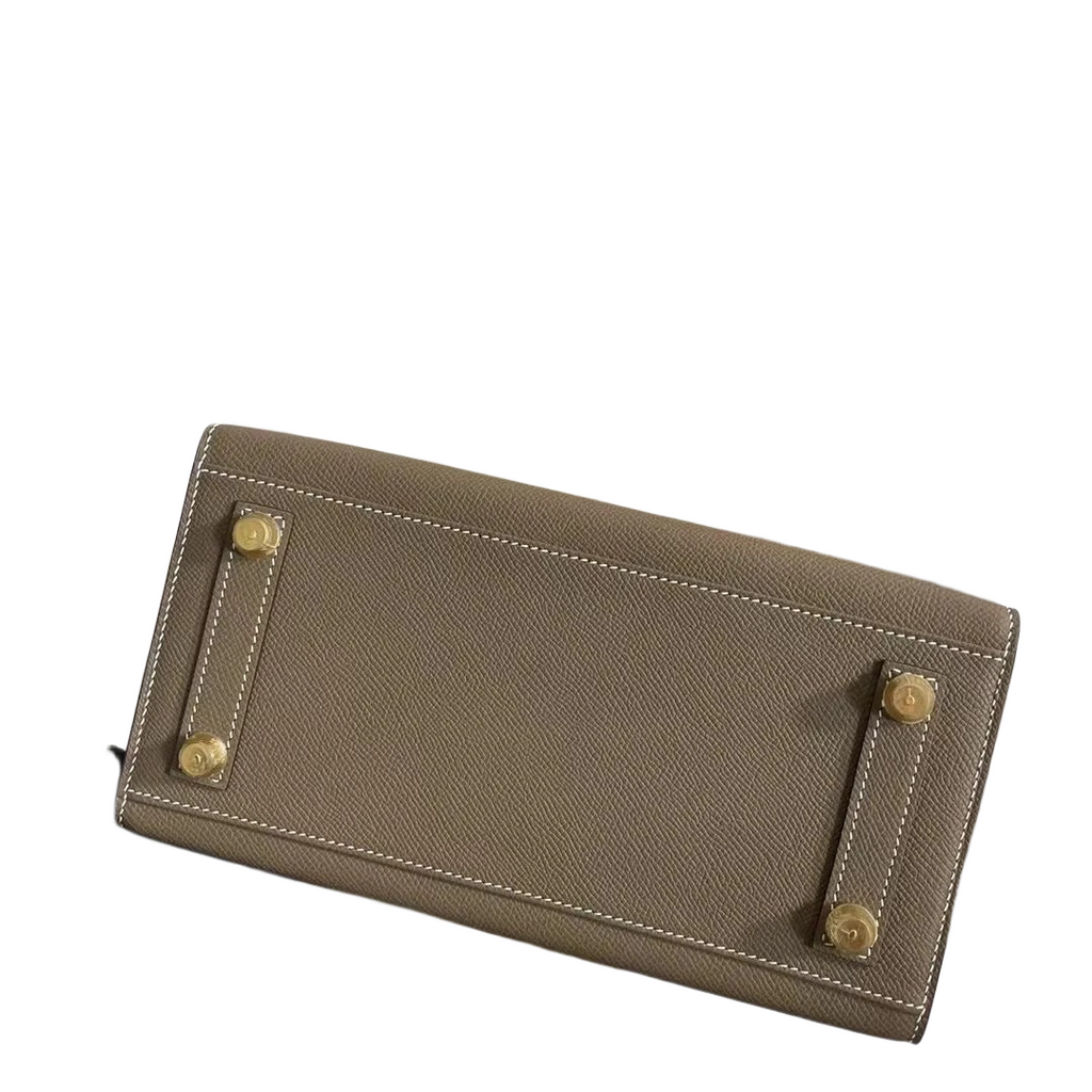 Birkin 25 Sellier 18 Etoupe Epsom Gold Hardware