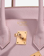 Birkin HSS 25 Epsom Mauve Pâle / Rose Sakura Golden Lock