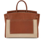 Birkin 35 L'Envers Edition Fauve Barenia Faubourg Palladium Hardware