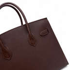 Birkin Style 25/30 Sellier in Chocolat Epsom Leather (Gold Hardware)