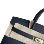 Birkin 25 Sellier 89 Black Epsom Gold Hardware