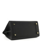 Birkin Sellier 25 Black Epsom Leather Gold Hardware