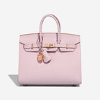 Birkin HSS 25 Epsom Mauve Pâle / Rose Sakura Golden Lock