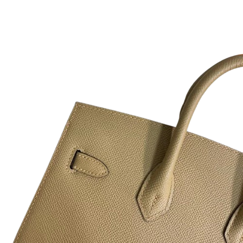 Birkin 25 Sellier 4B Biscuit Epsom Gold Hardware