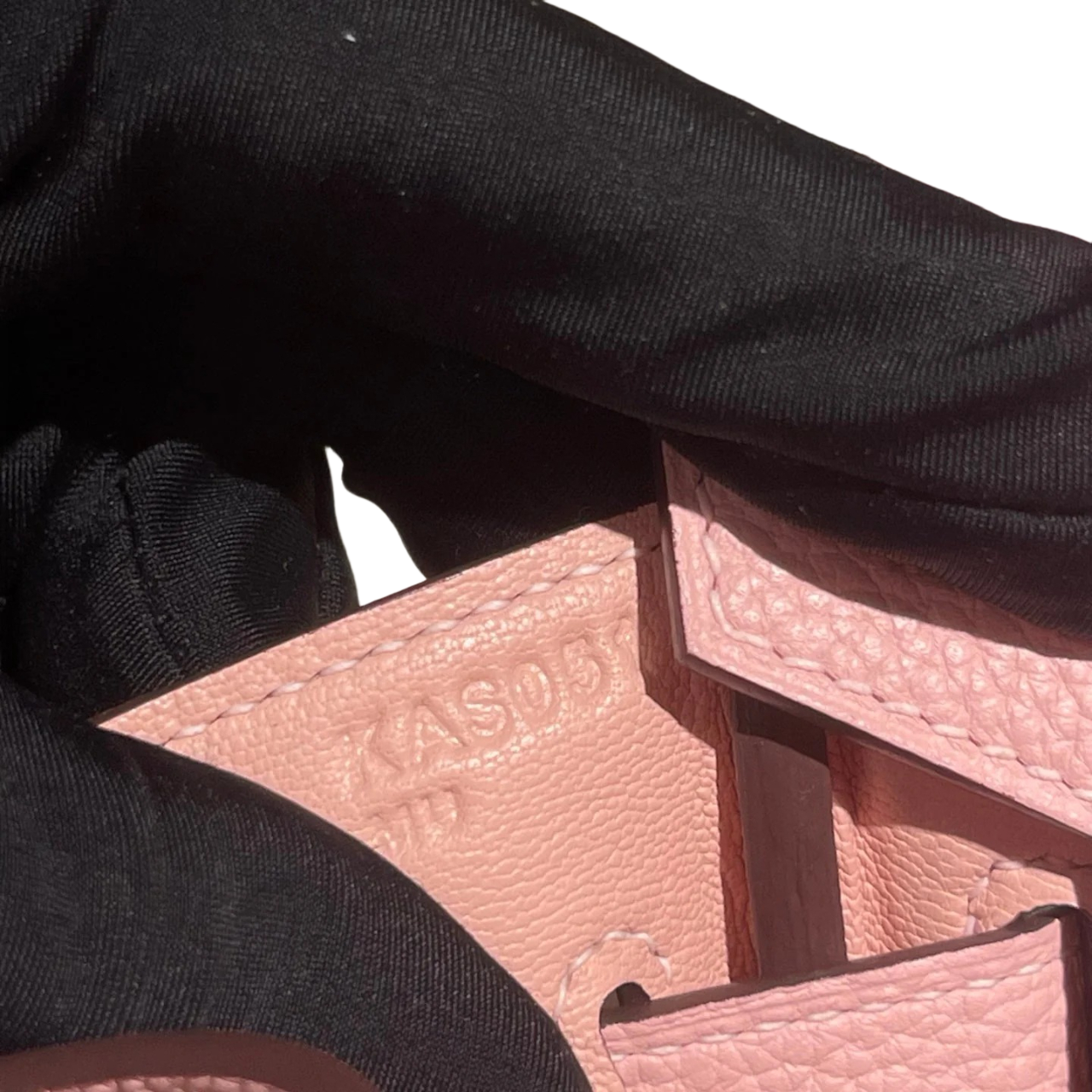 Birkin 25  Retourne 3Q Rose Sakura Togo Silver Hardware
