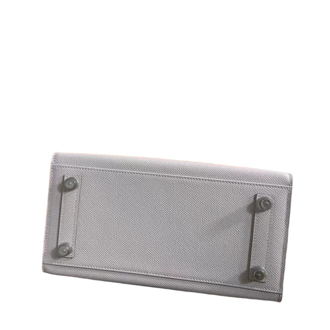 Hermès Birkin 25 Sellier Mauve Pale Epsom Silver Hardware