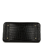 Birkin Black Matte Niloticus Crocodile Gold Hardware