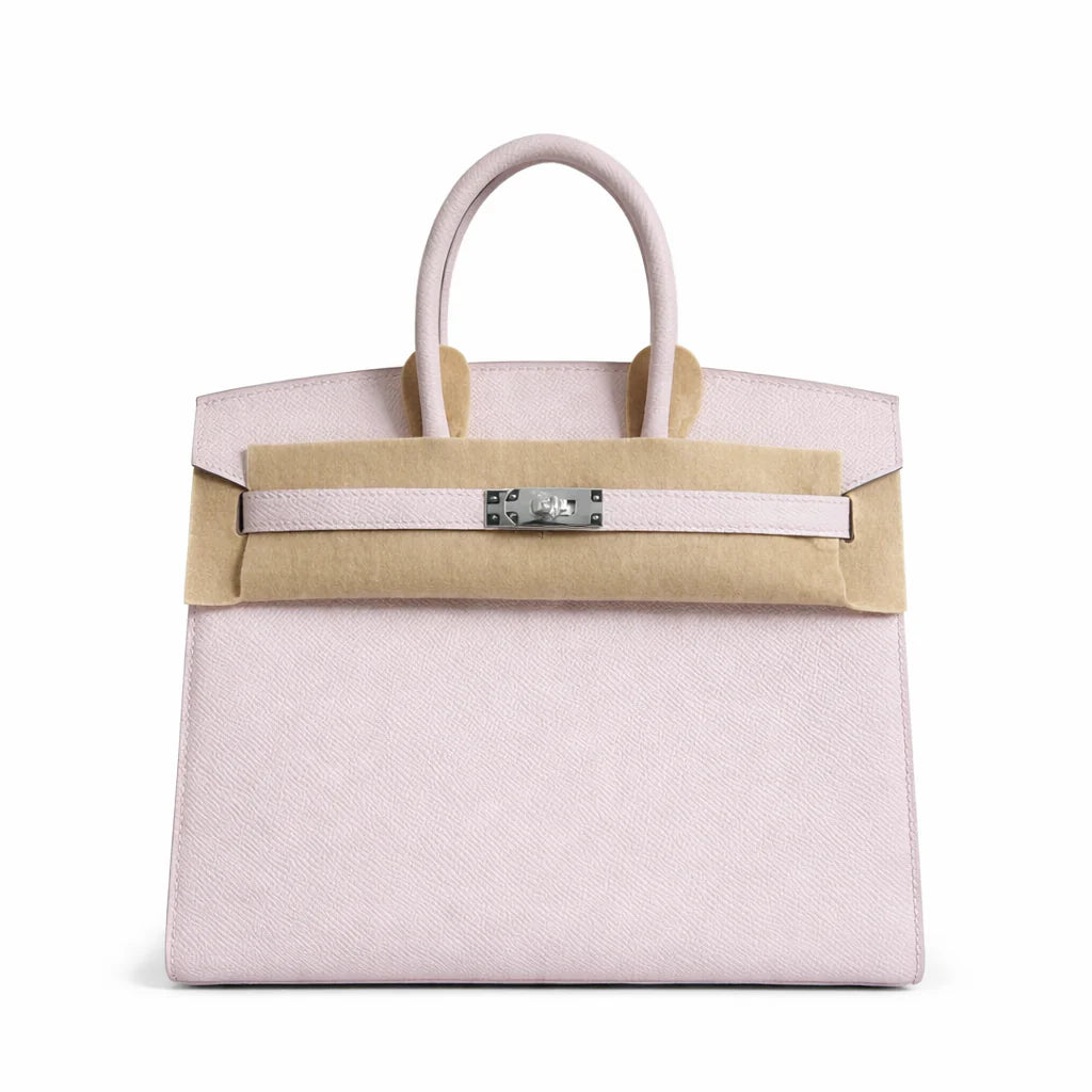 Hermès Birkin 25 Sellier Mauve Pale Epsom Silver Hardware