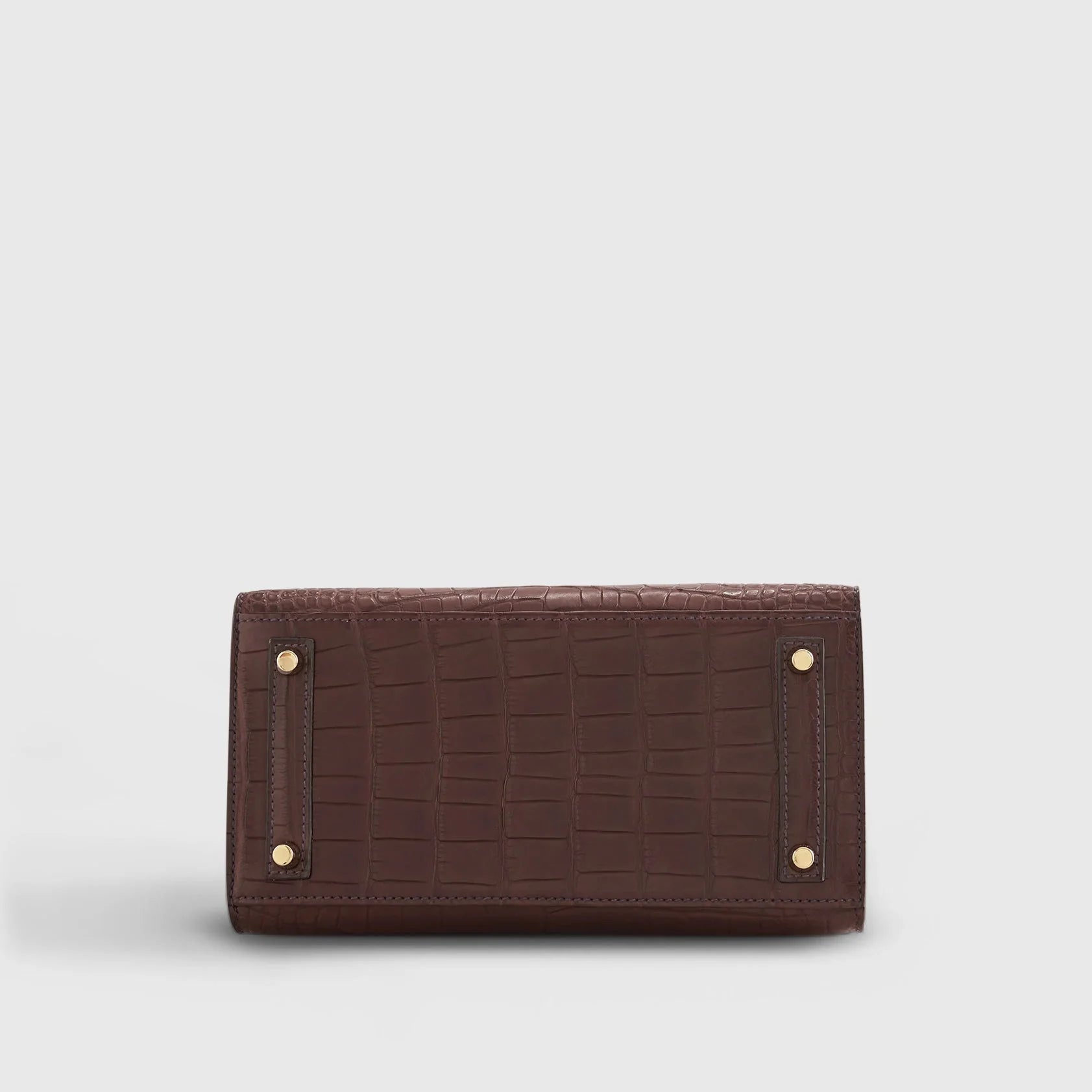 Birkin 20 Alligator Havane Gold Hardware Matte