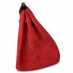 Rare Runaway Birkin 25cm Grizzly Rouge Casaque Suede Luxury Tote