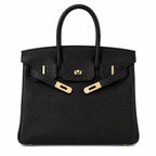 Birkin Retourne in Noir Togo Leather with Contrast Interior (Gold Hardware)