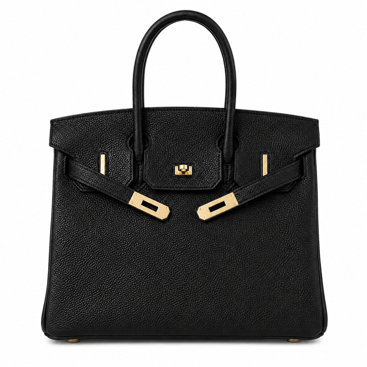 Birkin Retourne in Noir Togo Leather with Contrast Interior (Gold Hardware)