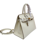 Birkin Style 25/30 Sellier in Craie Epsom Leather (Gold Hardware)