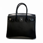 Rare Limited Edition Birkin 30cm So Black Total Matte-Hardware Luxury Tote