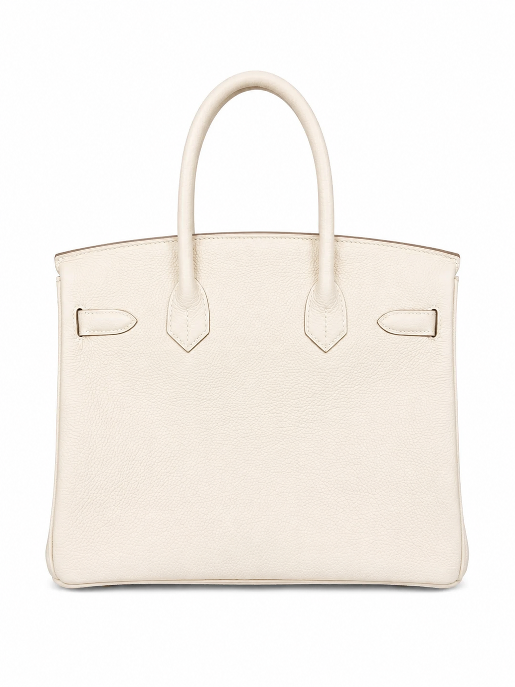 Birkin 30 Retourne in Craie Togo Leather (Palladium Hardware)